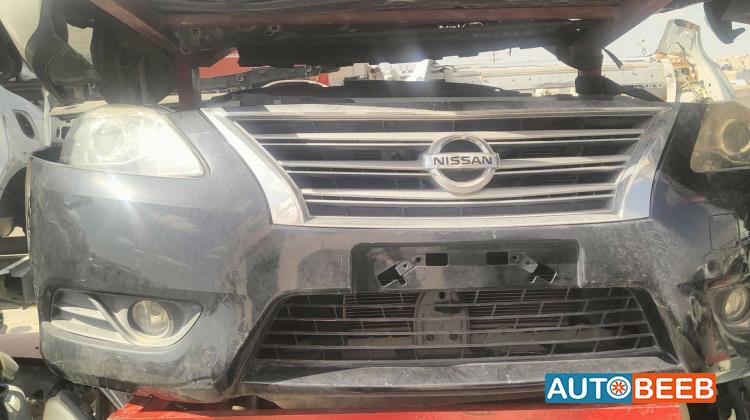 واجهة أمامية طمبون اضوية يمين شمال نيسان سنترا 2012 2013