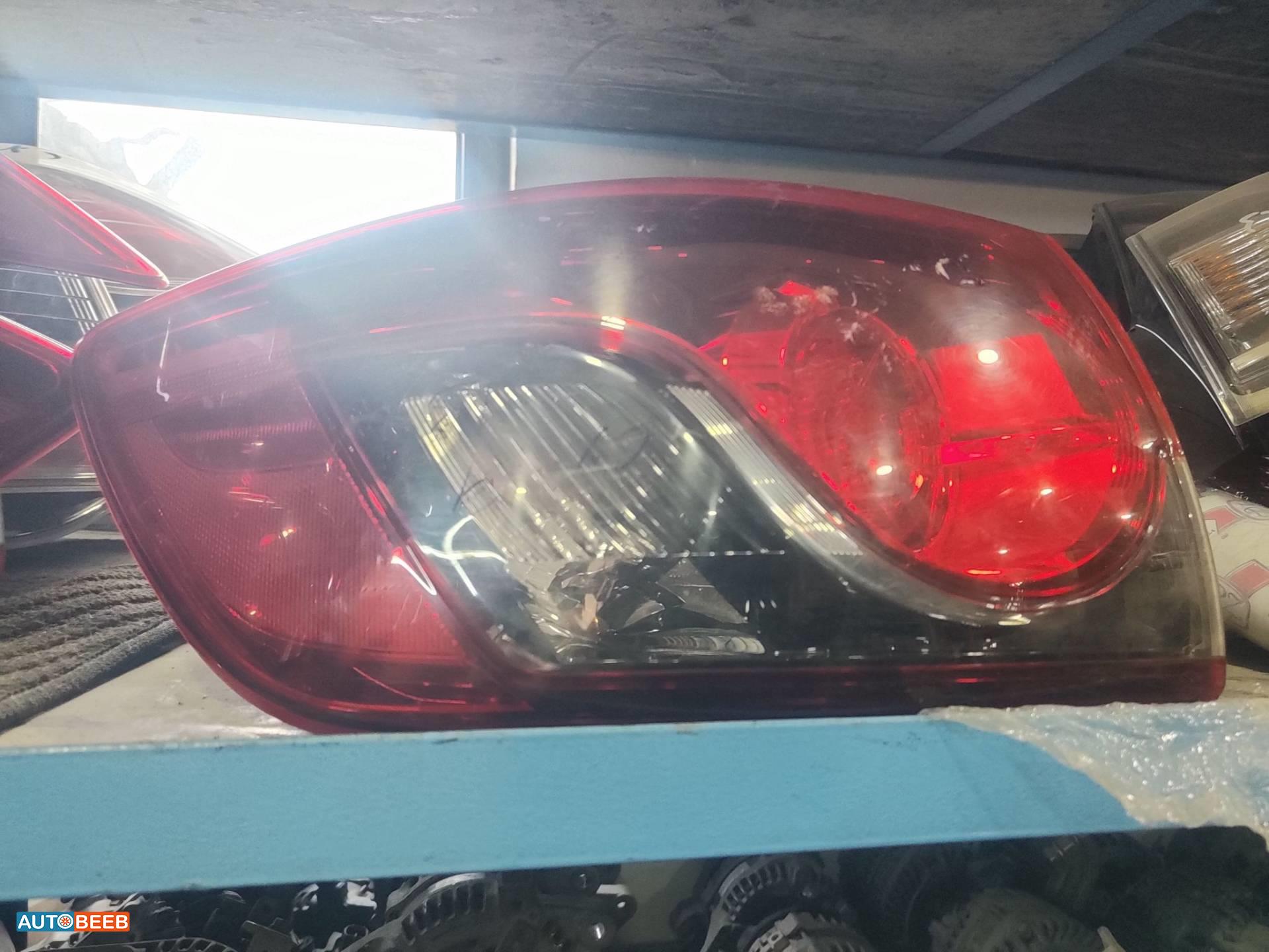 Lights Rear light Mitsubishi Outlander