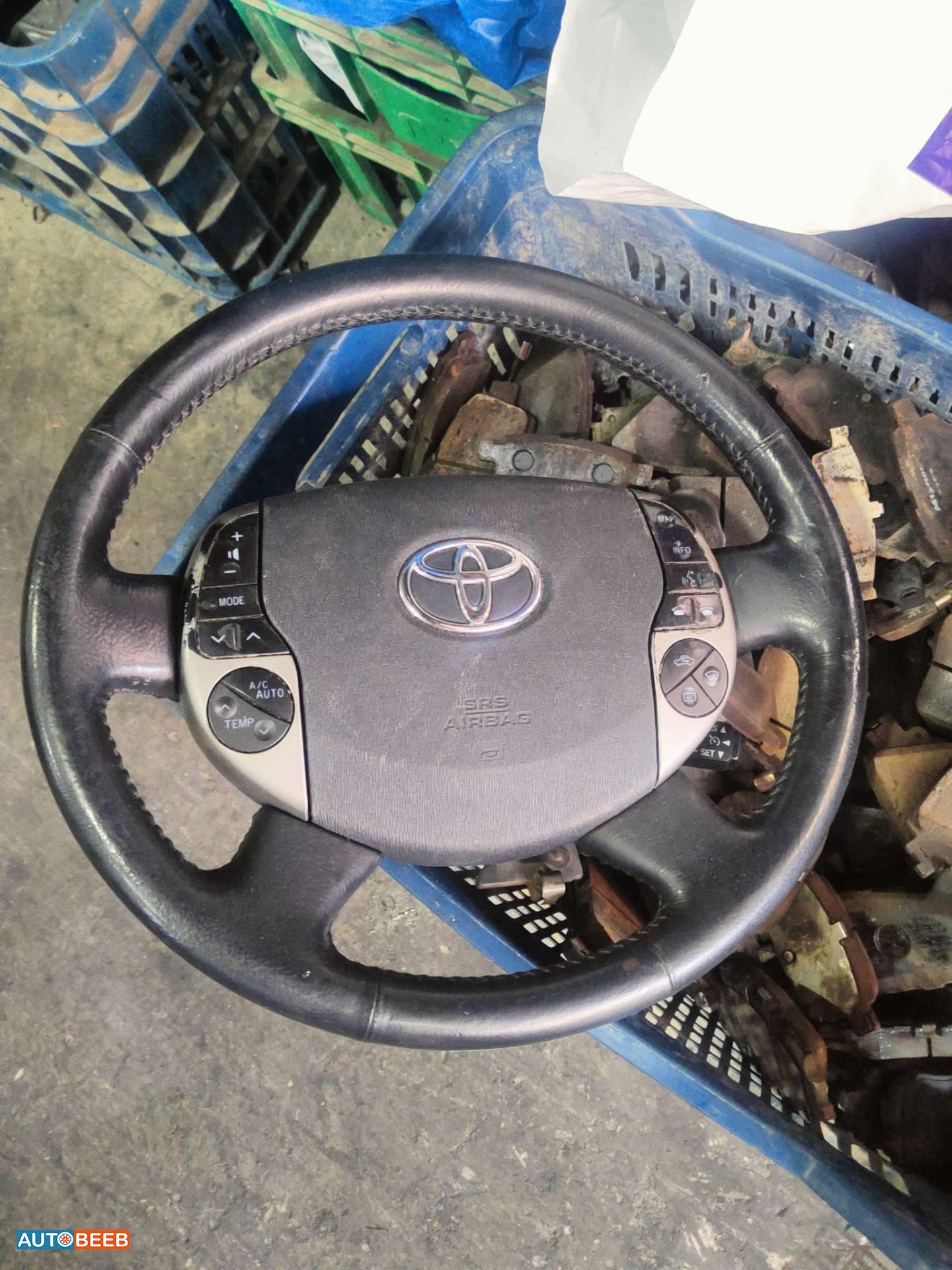 Cabin  Steering Wheel Toyota Prius