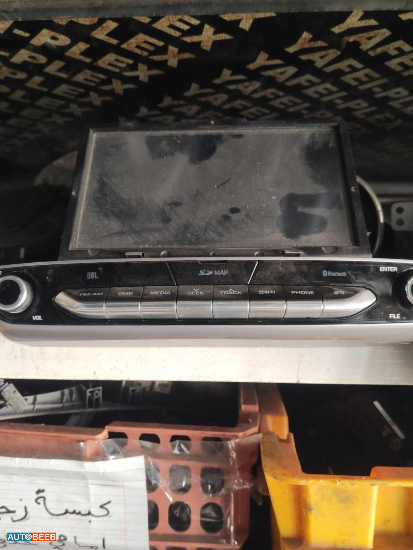 شاشة تابلوه هيونداي ايونيك 2017 2018