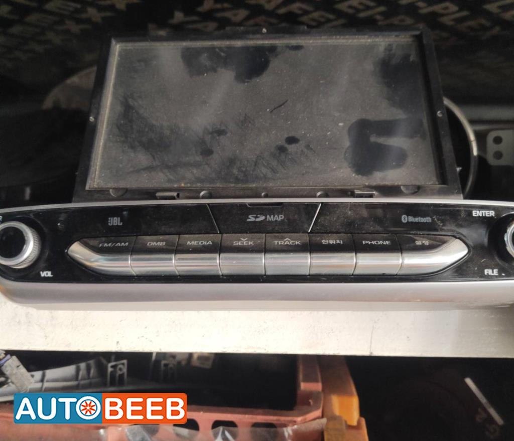 شاشة تابلوه هيونداي ايونيك 2017 2018