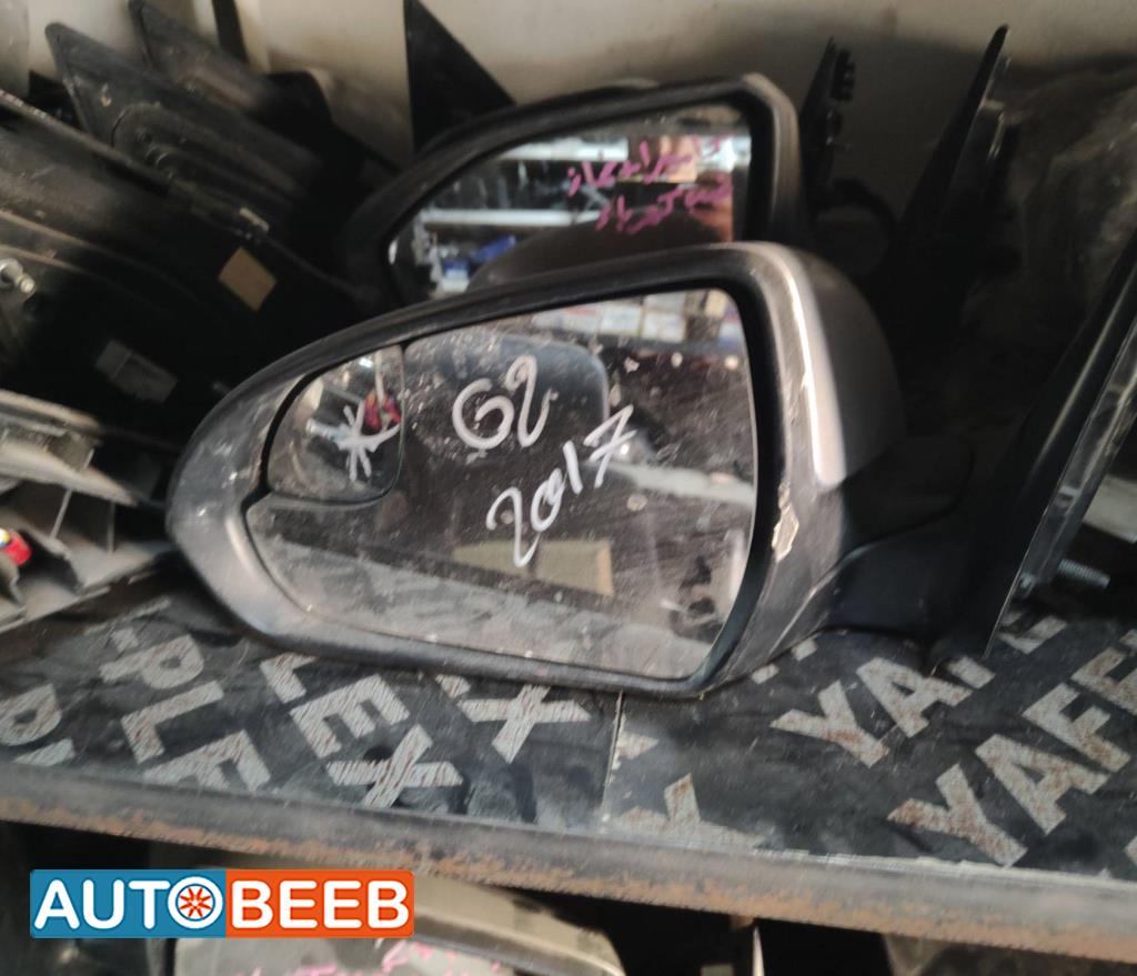 مرآة جانبية يمين شمال هيونداي ايونيك 2017 2018