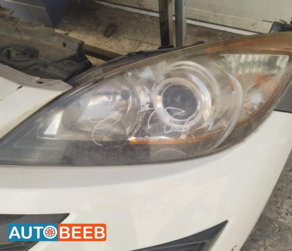 ضوء امامي شمال مازدا 3 2013 2014