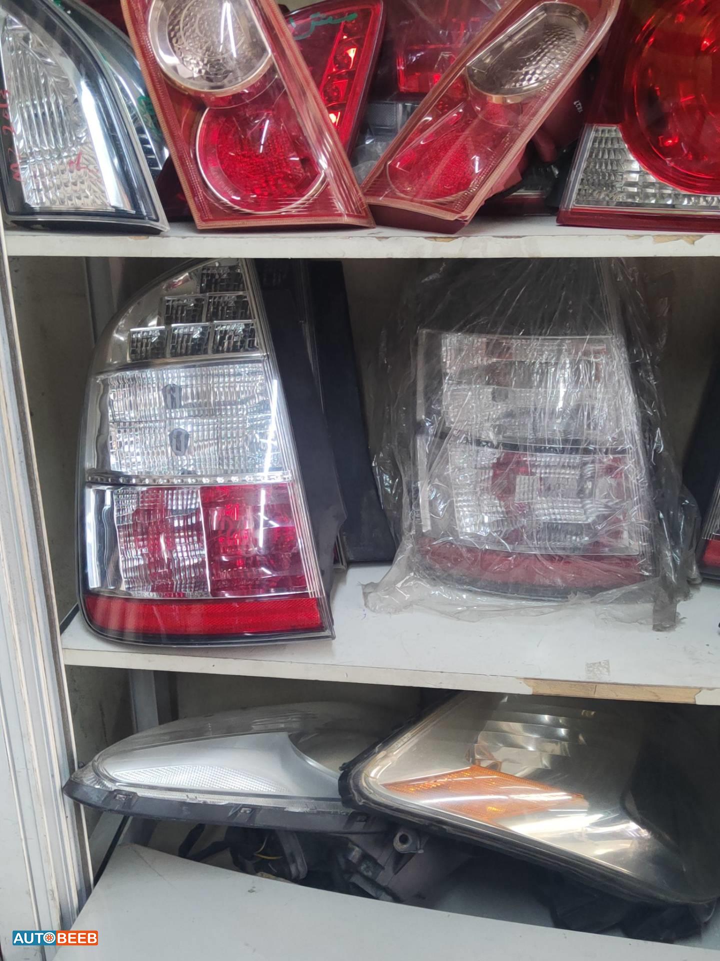 Lights Rear light Toyota Prius