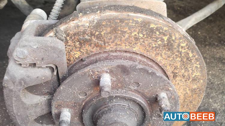 هب عجل امامي كيا بنجو 3 2014 2015