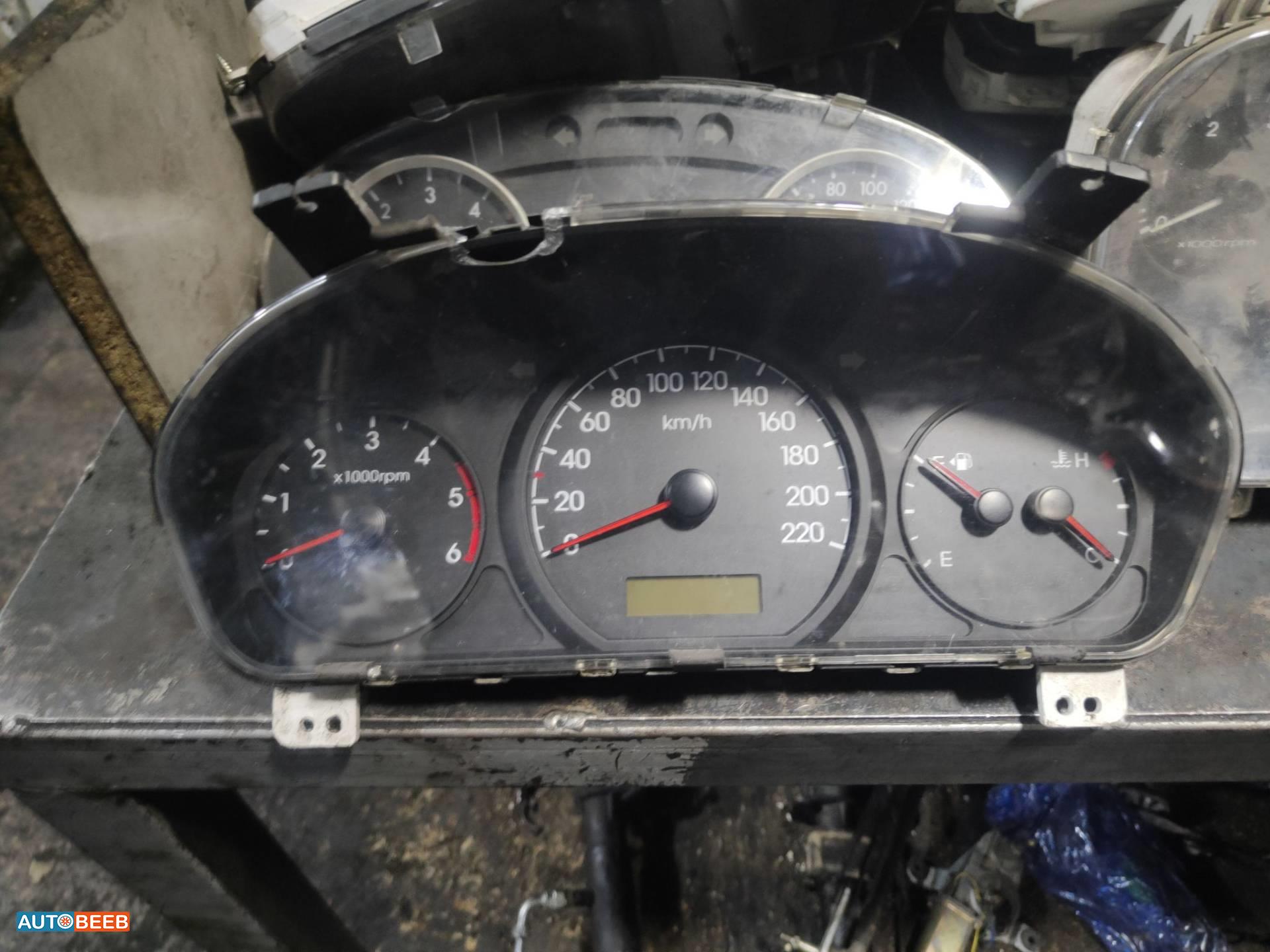 تابلوه ساعات هيونداي اتش1 ستاركس 2003 2004 2005