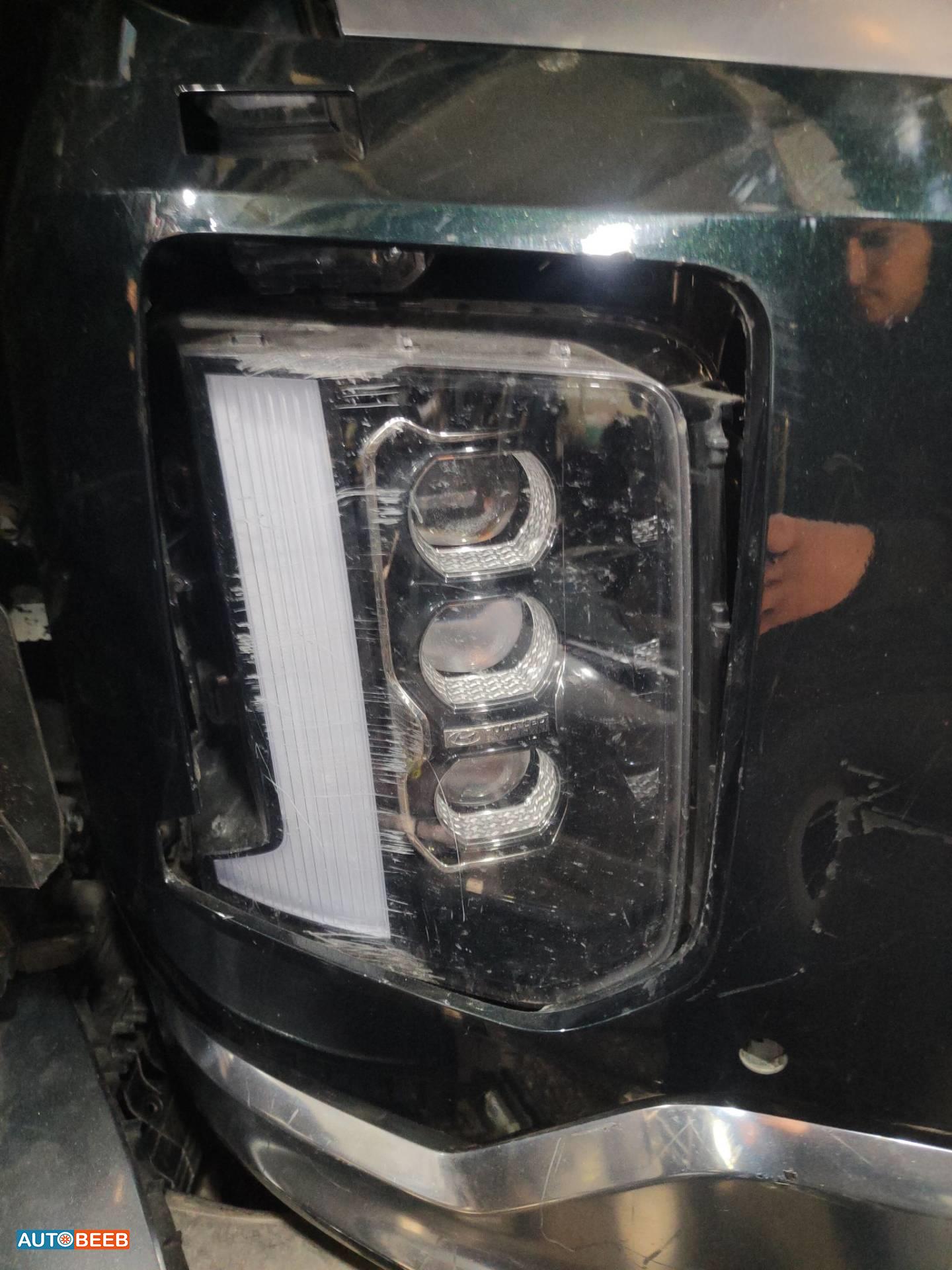 ضوء امامي شمال هيونداي بالسيد 2025 2026