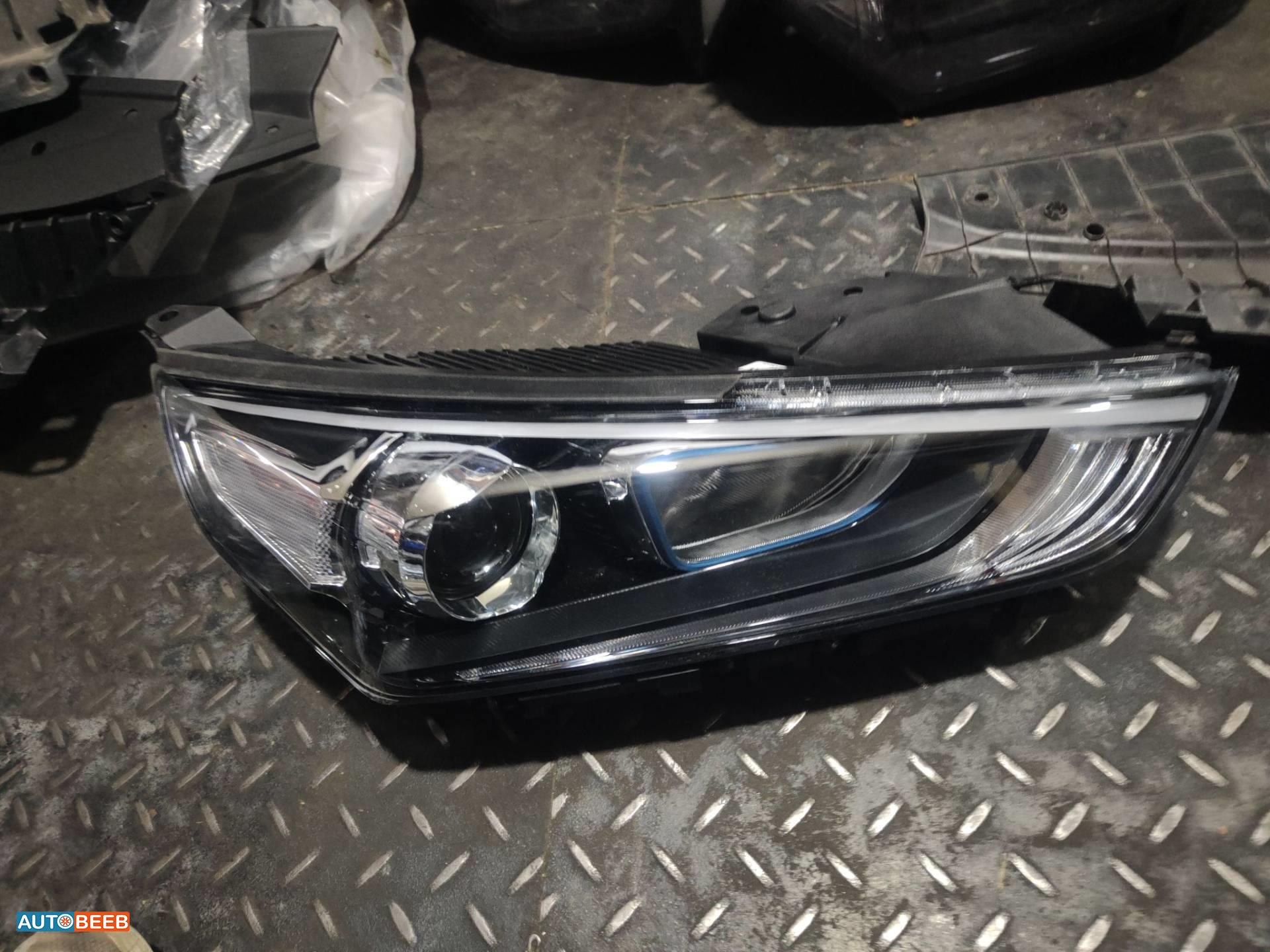 ضوء امامي يمين هيونداي ايونيك 2017 2018