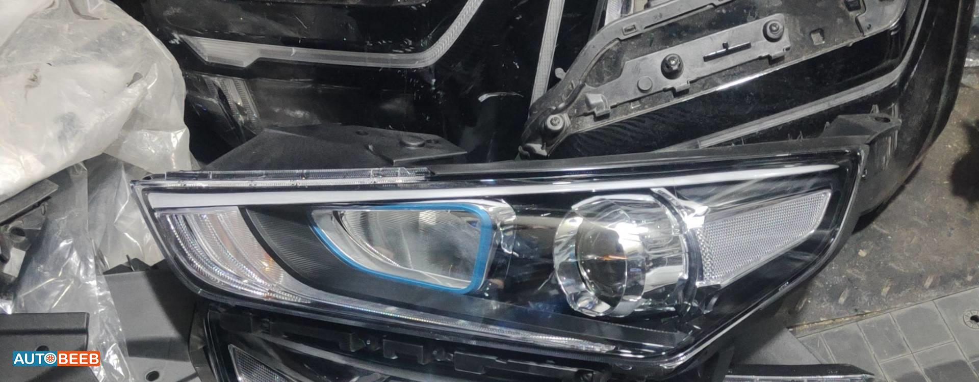 ضوء امامي شمال هيونداي ايونيك 2017 2018