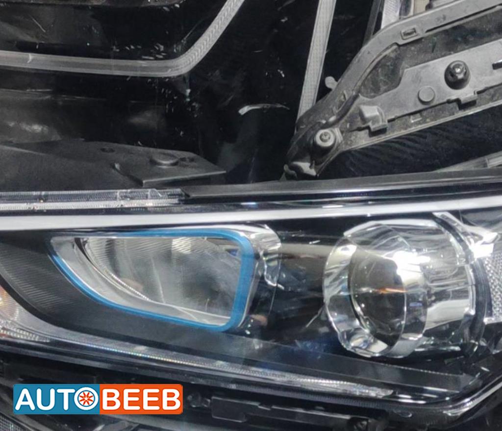 ضوء امامي شمال هيونداي ايونيك 2017 2018