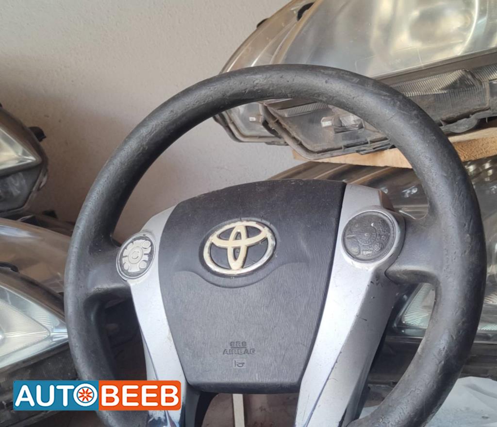 Cabin  Steering Wheel Toyota Prius