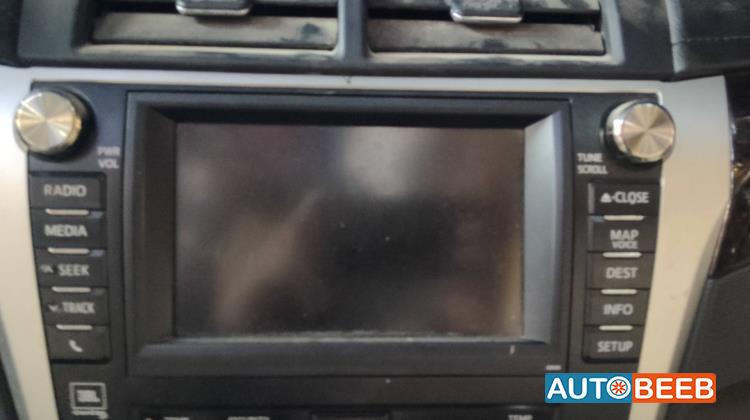 شاشة تابلوه تويوتا كامري 2012 2013 2014