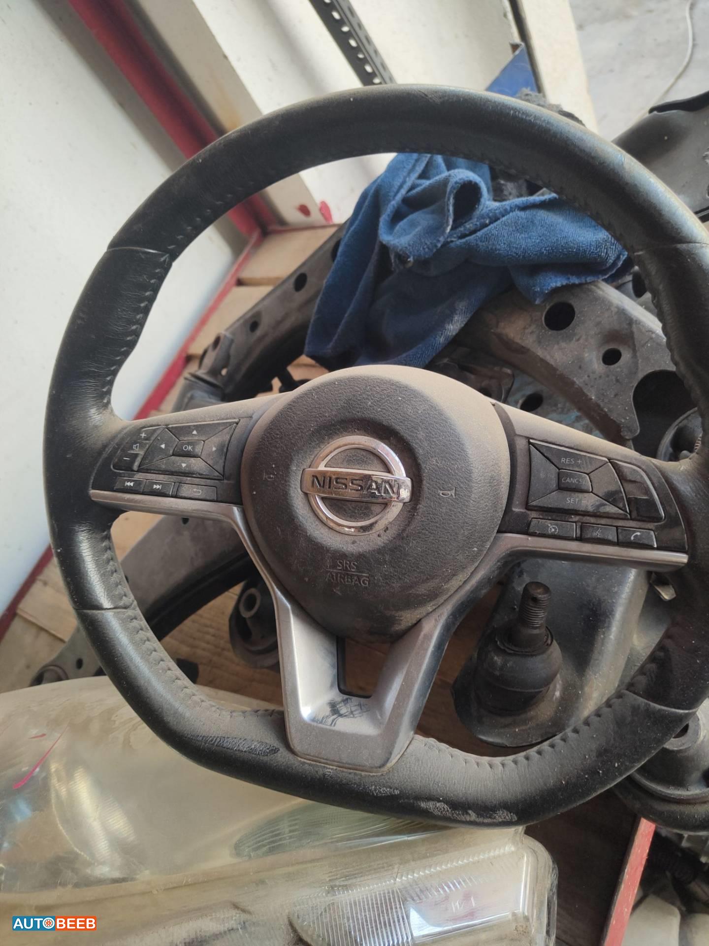 Cabin  Steering Wheel Nissan Leaf
