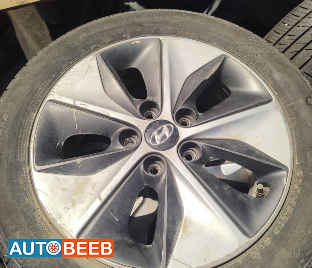 جنط مع كوشوك هيونداي ايونيك قياس 16