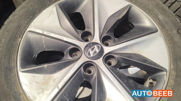 جنط مع كوشوك هيونداي ايونيك قياس 16