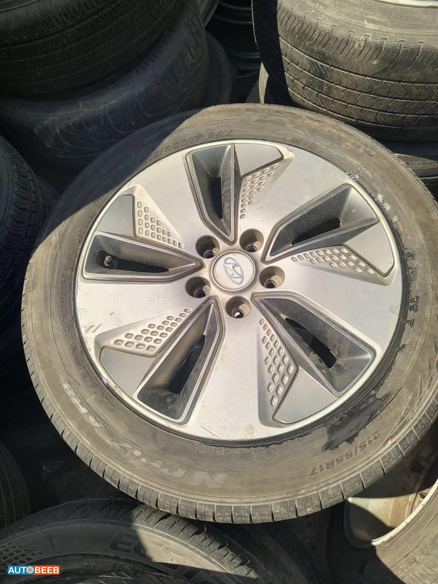 جنط مع كوشوك هيونداي كونا قياس 17 