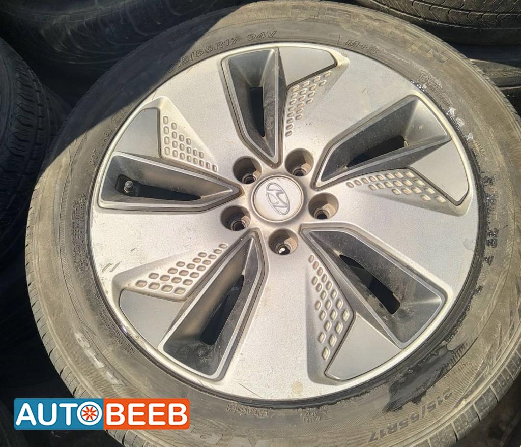 جنط مع كوشوك هيونداي كونا قياس 17 