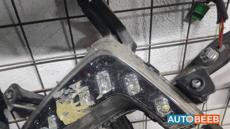 كشاف امامي يمين شمال هيونداي ايونيك 2017 2018