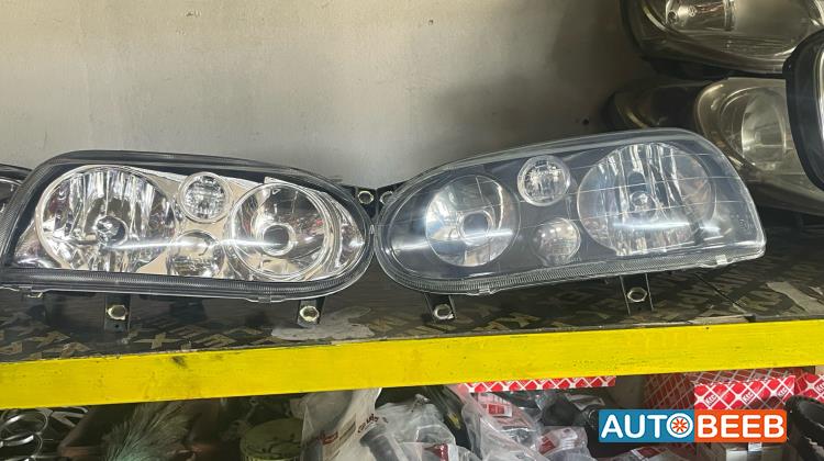 ضوء امامي يمين شمال فولكس فاجن جولف mk3 1993 1994 1995 1996 1997