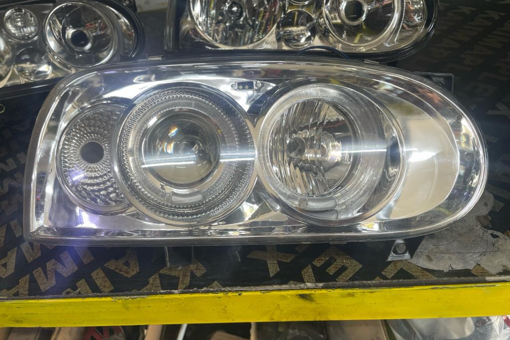 ضوء امامي يمين شمال فولكس فاجن جولف mk3 معدل أساور 1993 1994 1995 1996