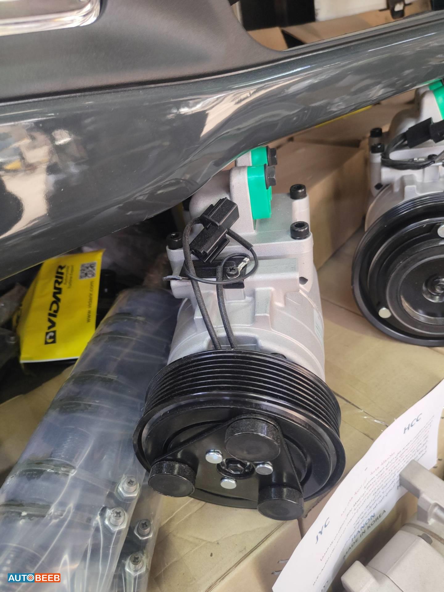 كومبرصر مكيف كيا بنجو 3 2013 2014 2015 2016 2017 