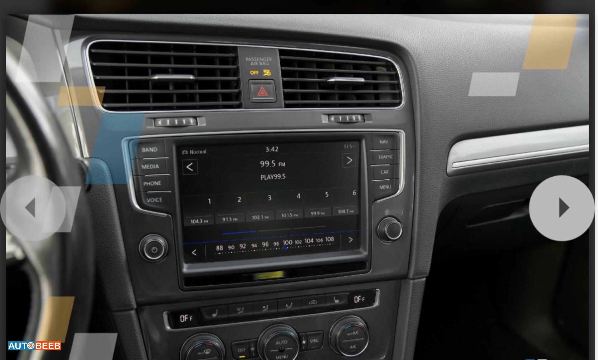 فولكس فاجن E-جولف 2016