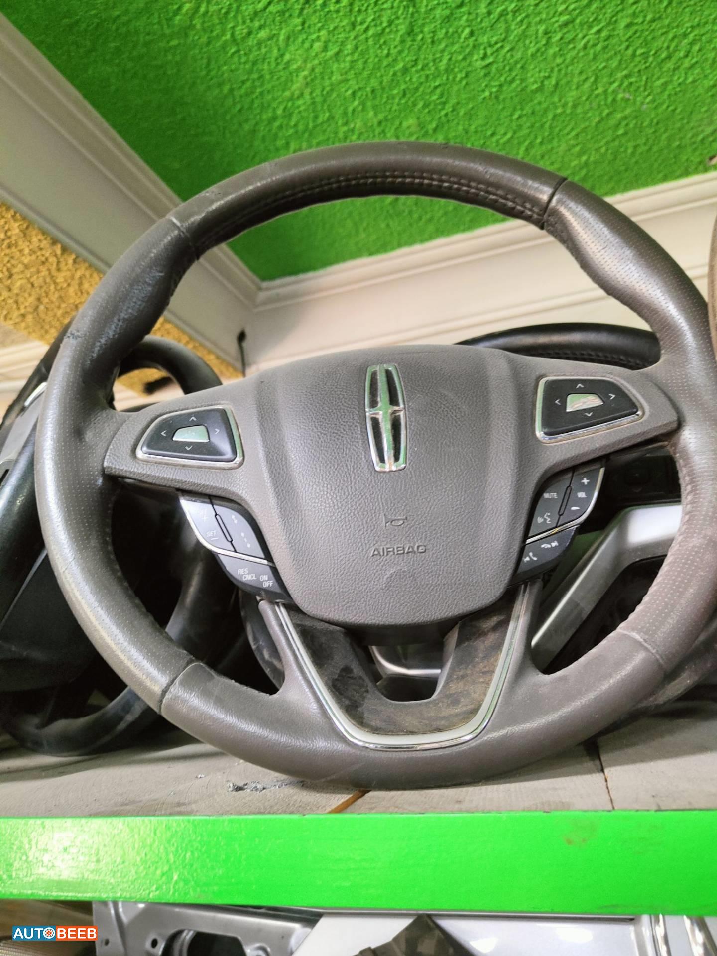 Cabin  Steering Wheel Lincoln MKZ