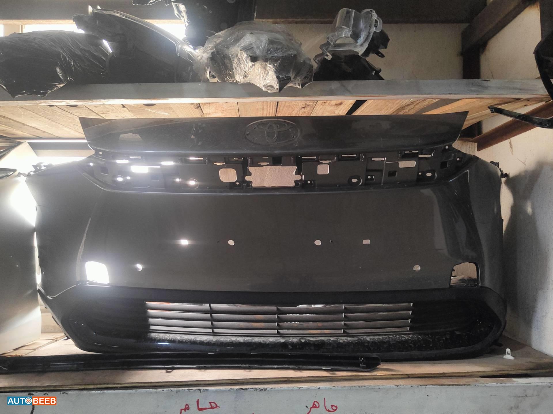 طمبون امامي تويوتا bz4x 2024 2025