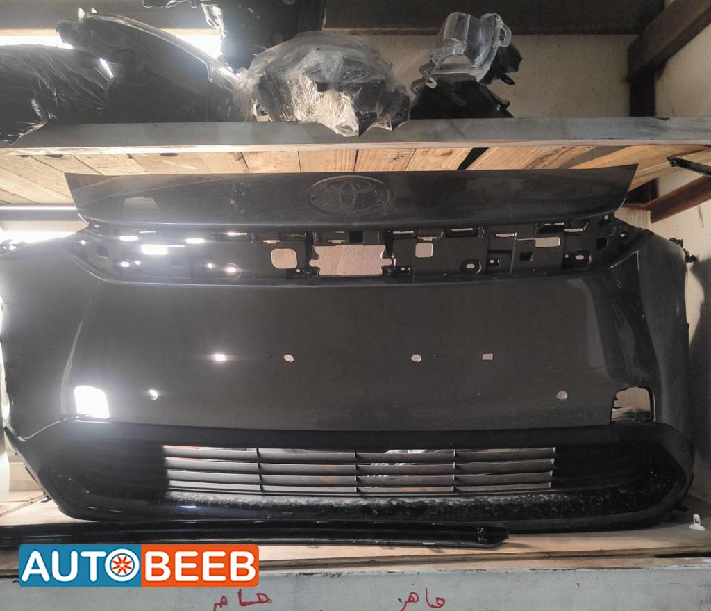 طمبون امامي تويوتا bz4x 2024 2025