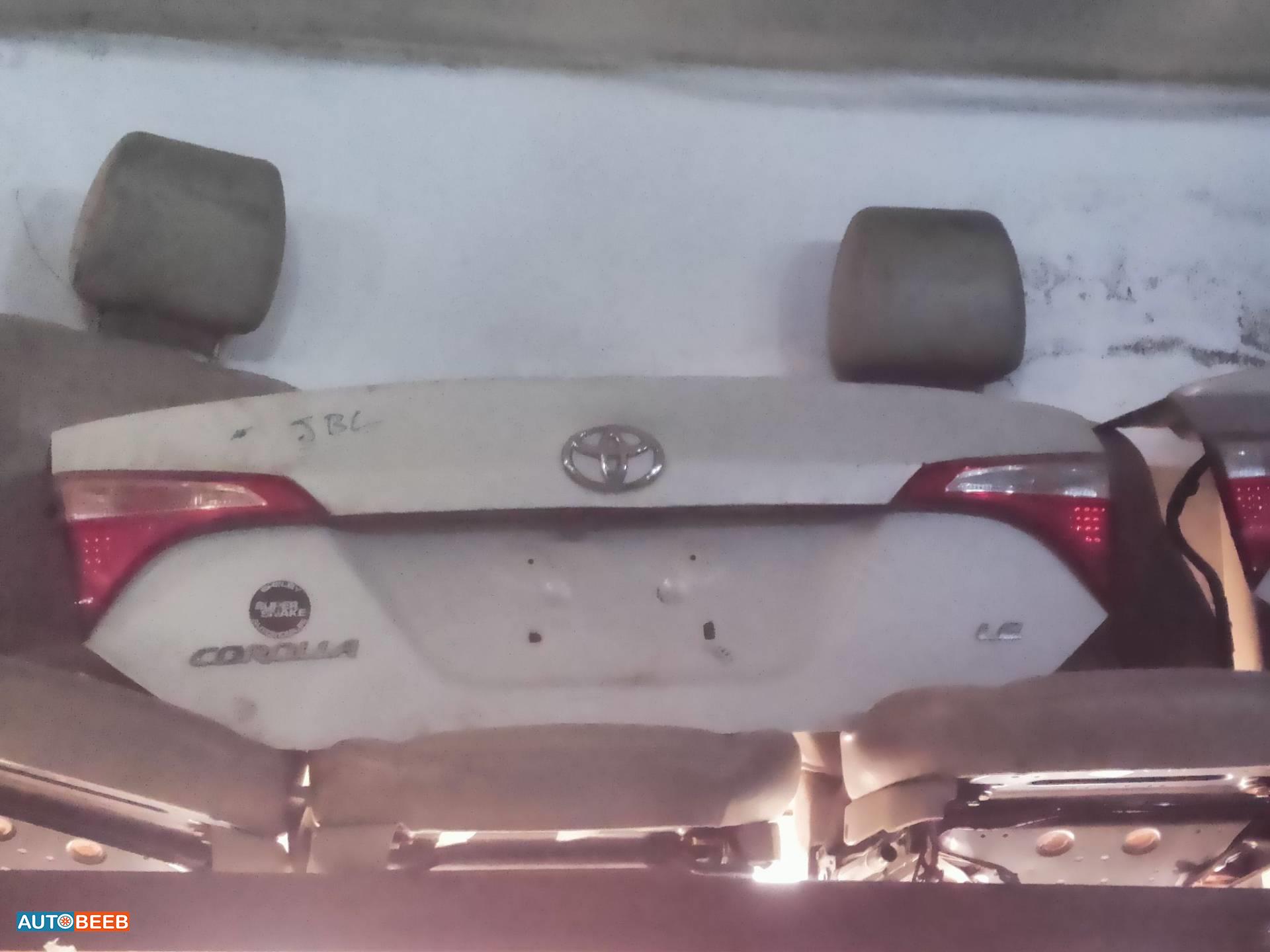 غطاء صندوق خلفي تويوتا كورولا 2017 2018