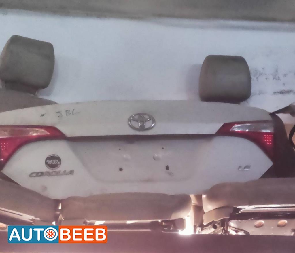 غطاء صندوق خلفي تويوتا كورولا 2017 2018