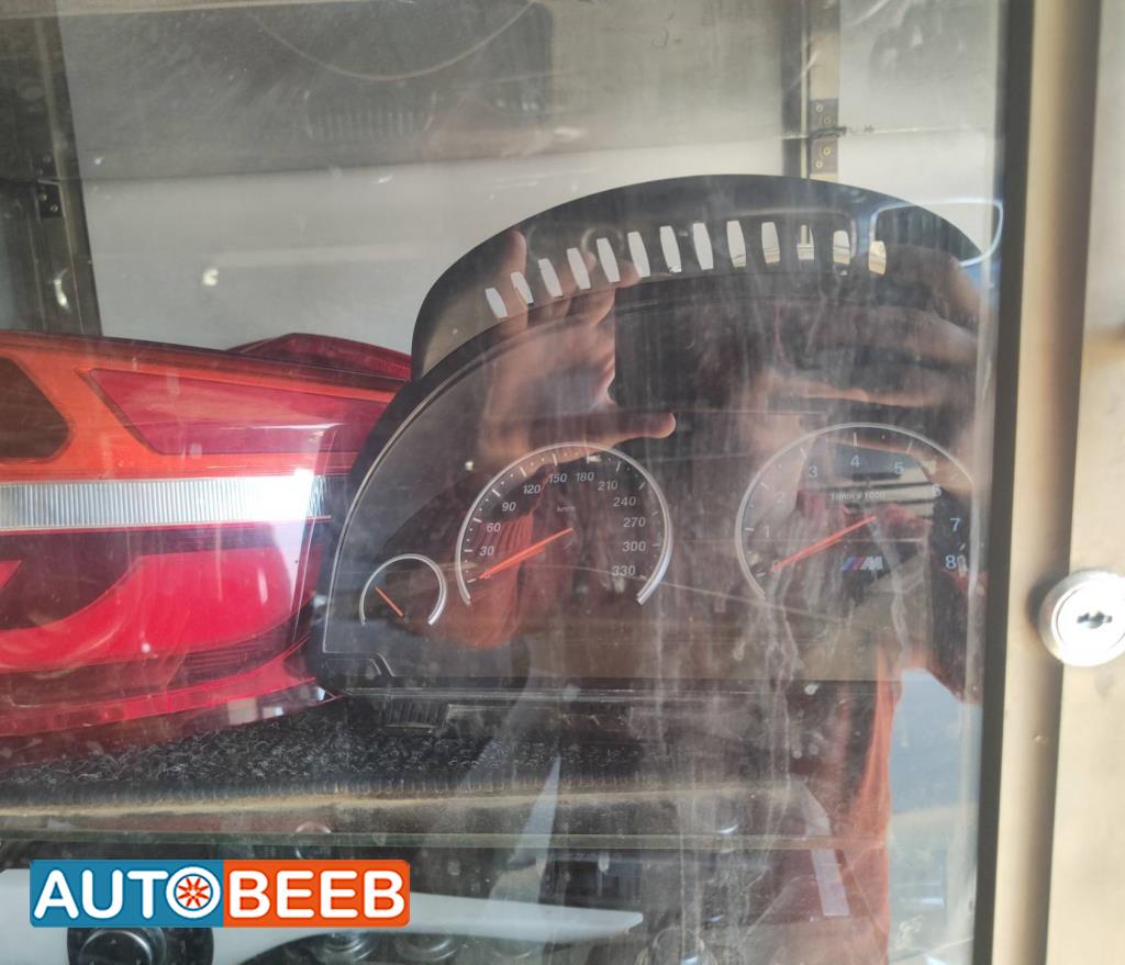 تابلوه ساعات بي ام دبليو f10 2014 2015