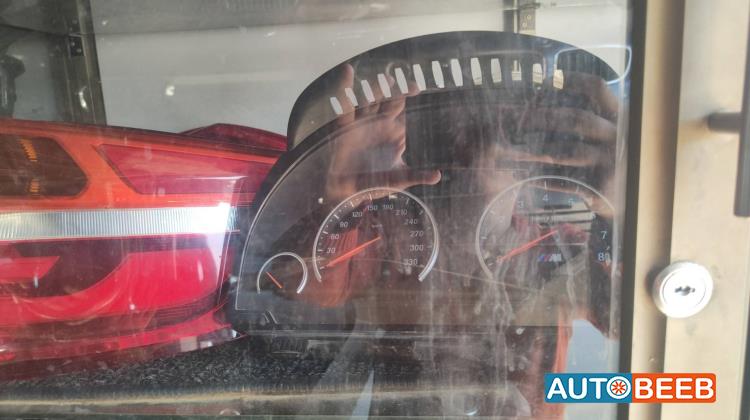 تابلوه ساعات بي ام دبليو f10 2014 2015