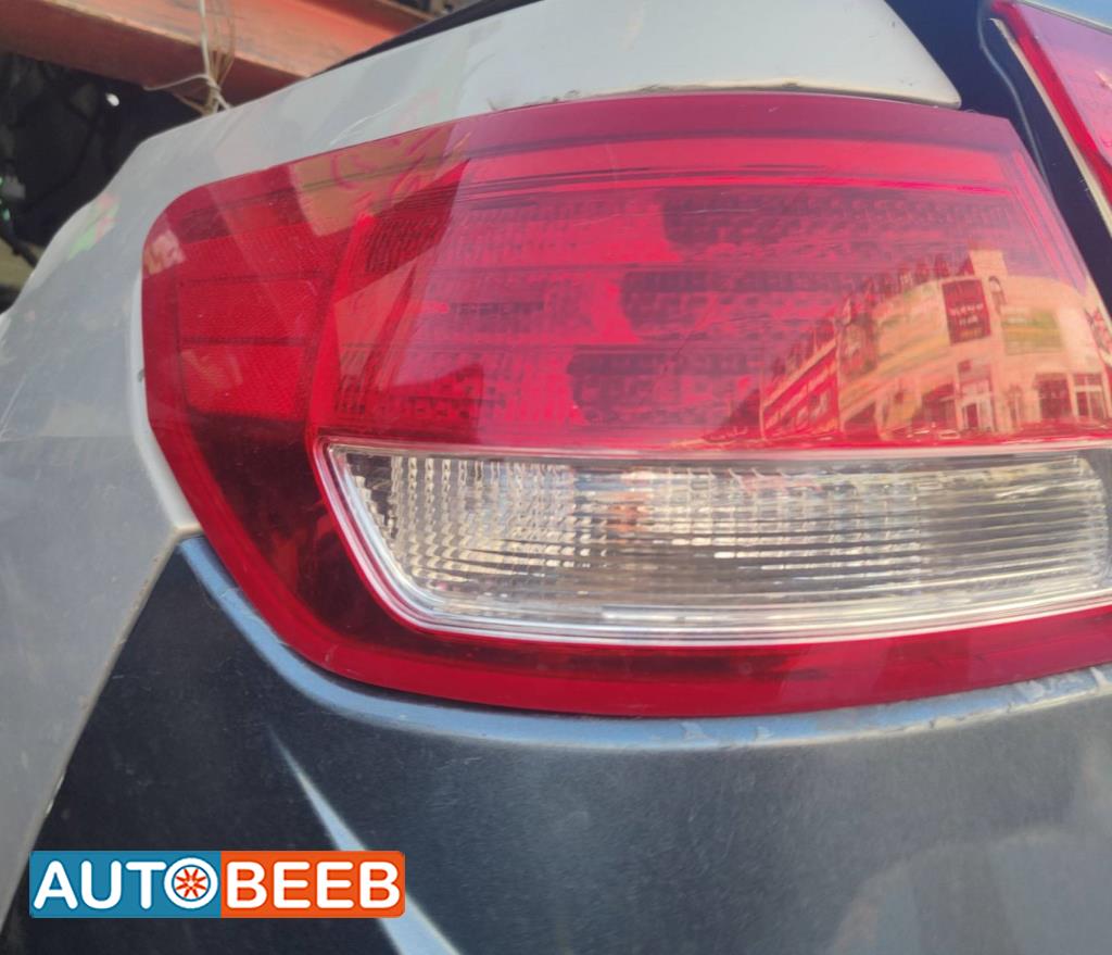 Lights Rear light Lincoln MKZ