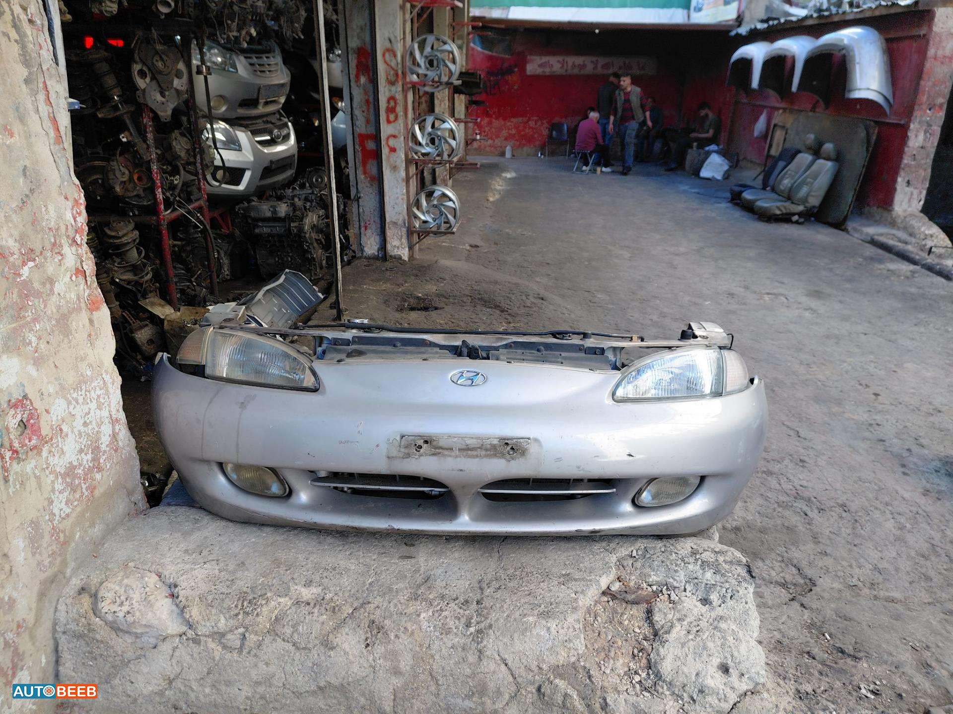 واجهه مع طمبون مع اضويه وراديترات