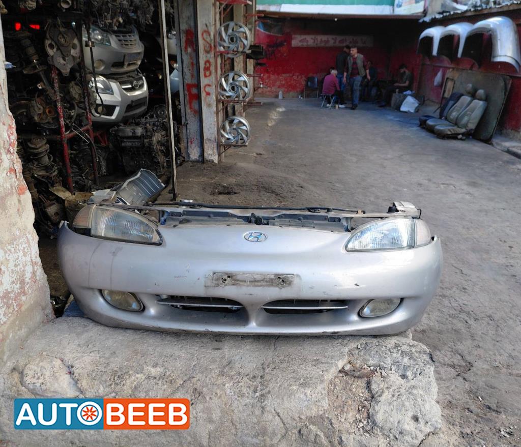 واجهه مع طمبون مع اضويه وراديترات