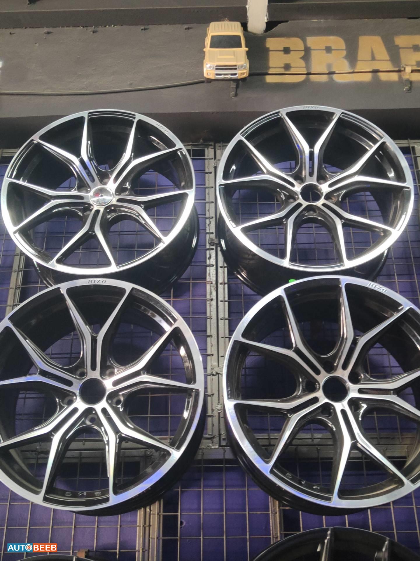 طقم جنطات بي بي اس رايزو قياس 19 