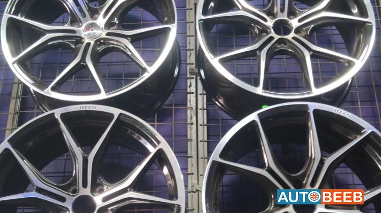 طقم جنطات بي بي اس رايزو قياس 19 