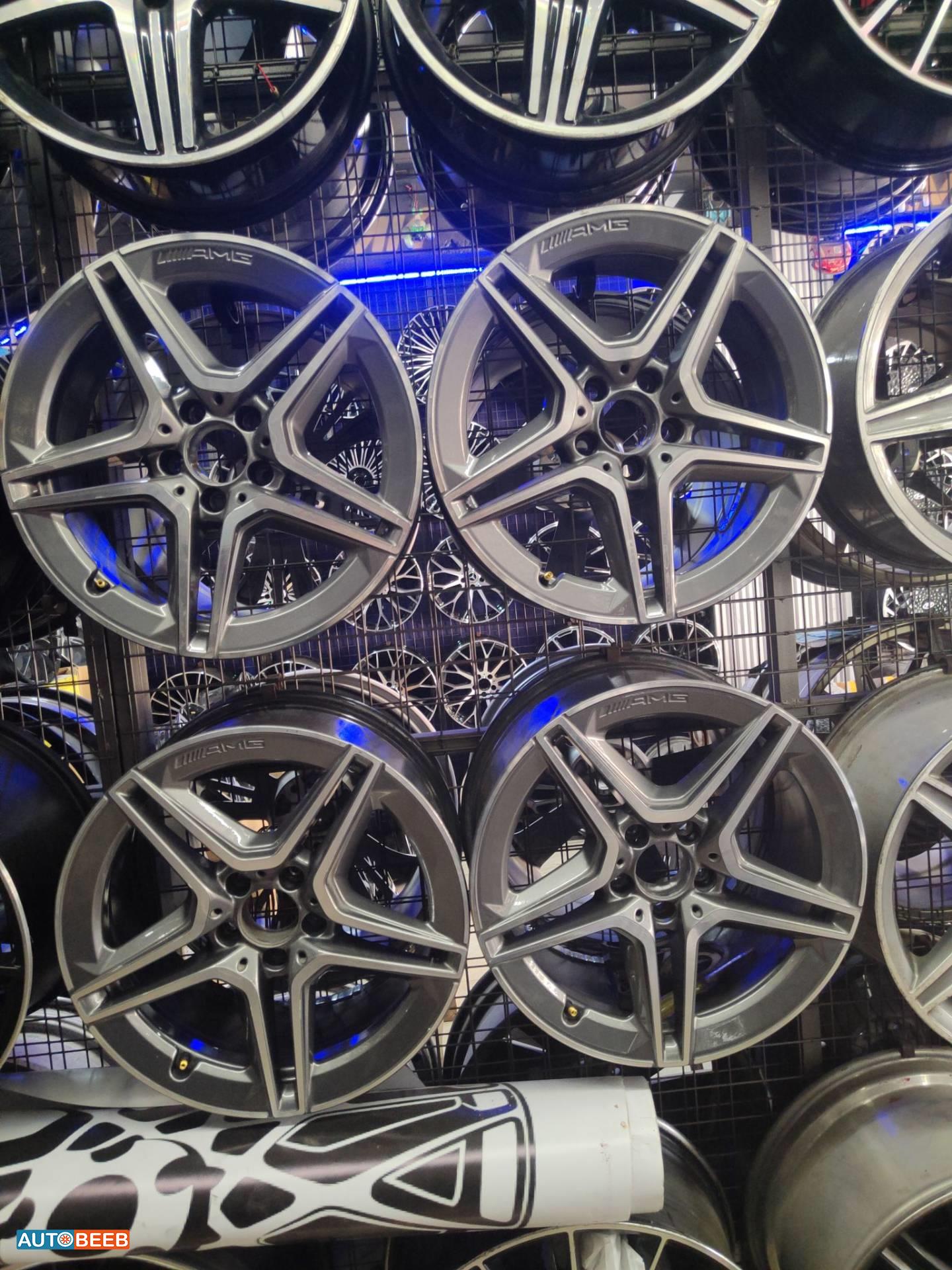 طقم جنطات مرسيدس A205 قياس 18 