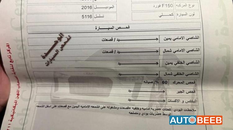 فورد F-150 لايتنينج 2016