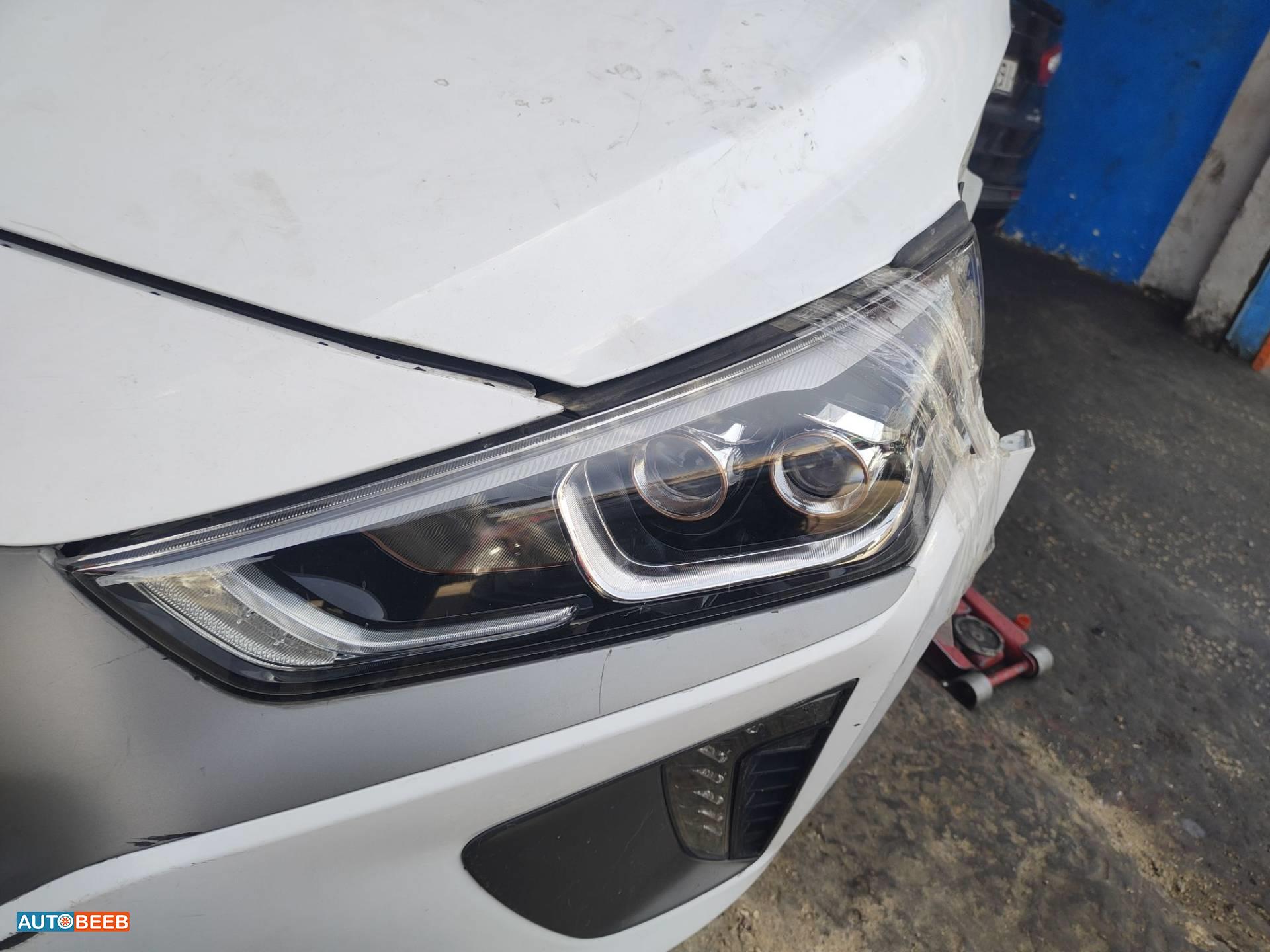 ضوء امامي شمال هيونداي ايونيك كهرباء 2017 2018