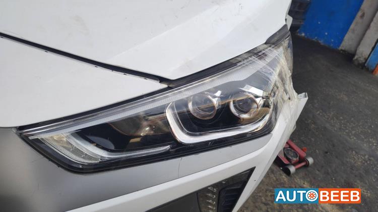 ضوء امامي شمال هيونداي ايونيك كهرباء 2017 2018