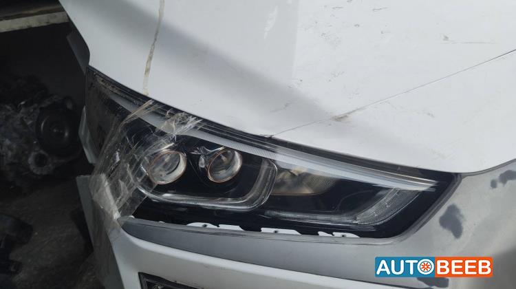 ضوء امامي يمين هيونداي ايونيك كهرباء 2017 2018