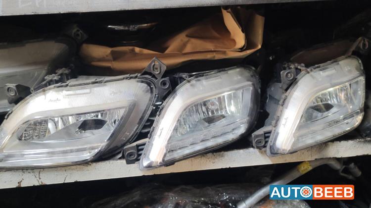 كشاف امامي يمين شمال كيا نيرو 2017 2018