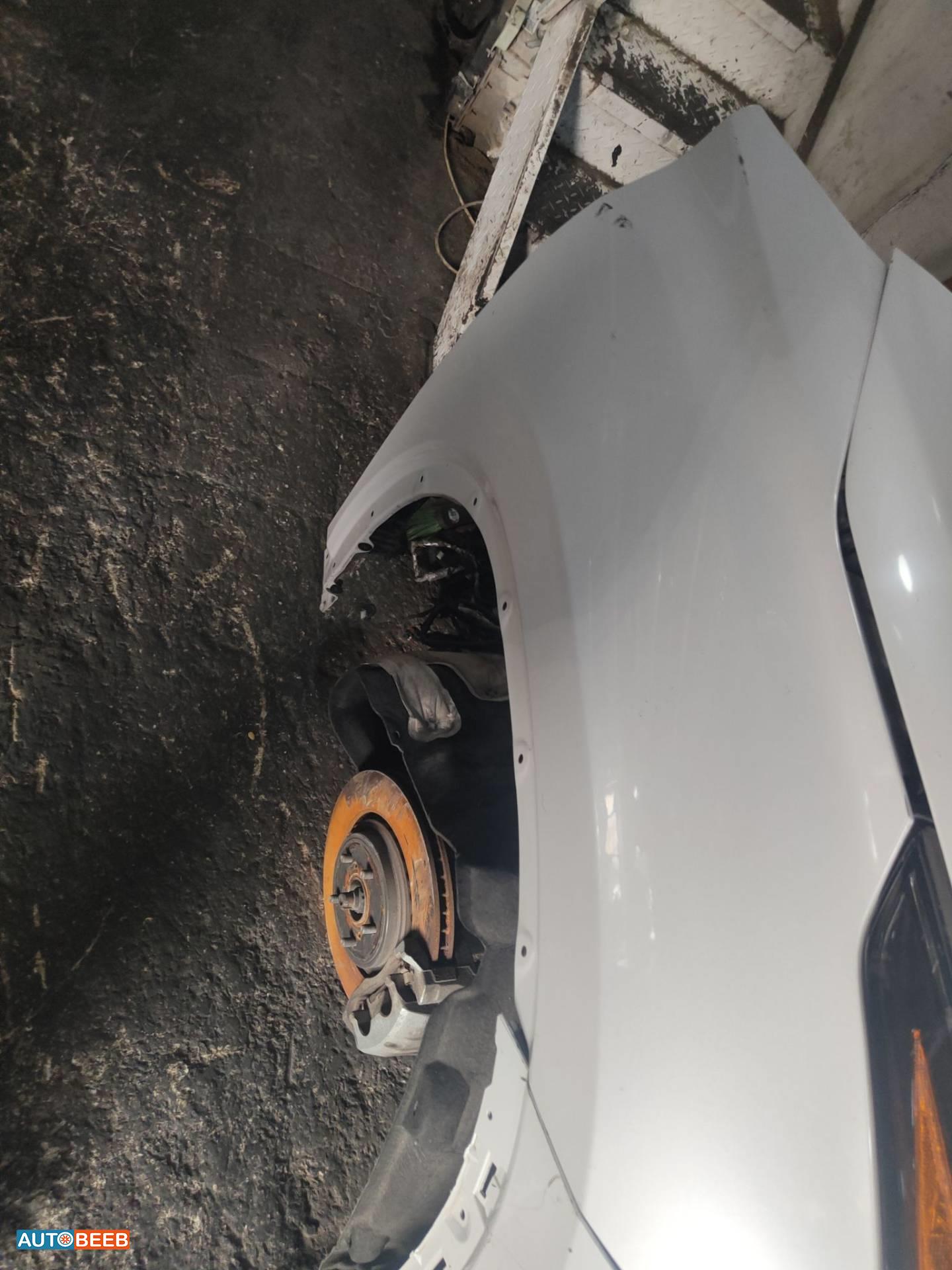 جناح أمامي يمين شمال تويوتا هايلاندر 2022 2023