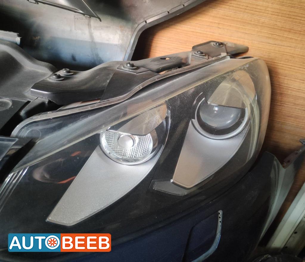 ضوء امامي شمال فولكس فاجن جولف mk6 2012 2013