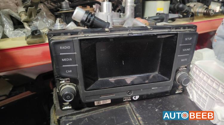 مسجل شاشه فولكس فاجن جولف gti 2016 2017