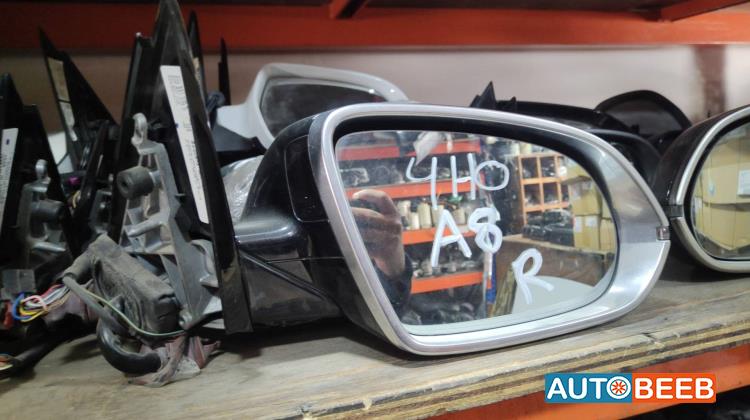 مرآة جانبية يمين شمال أودي a8 2015 2016