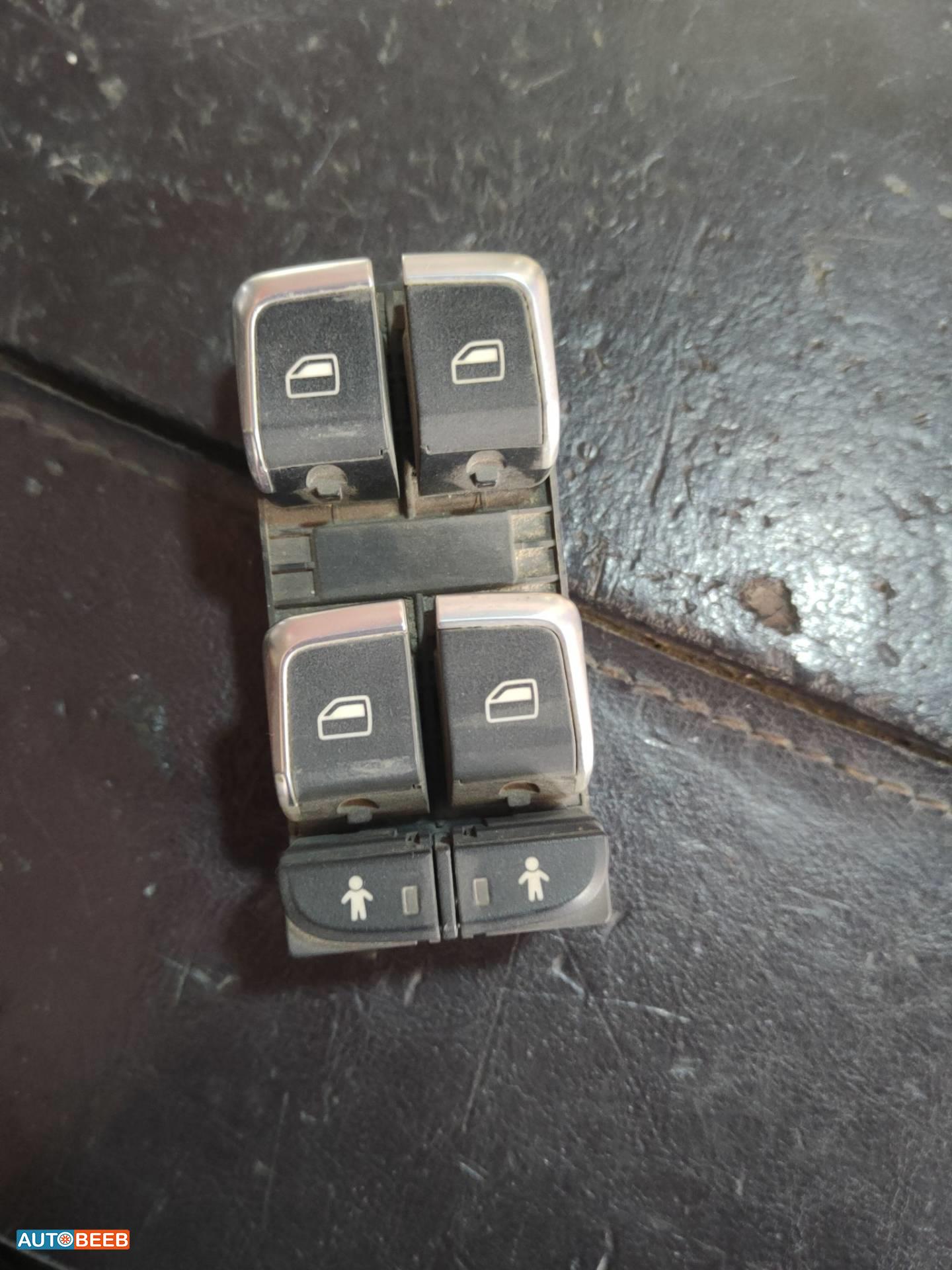 Cabin  Control buttons Audi A6