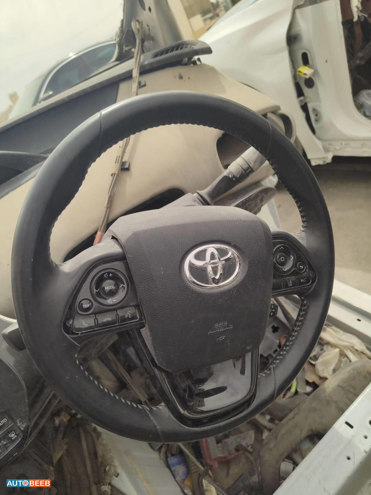 Cabin  Steering Wheel Toyota Prius